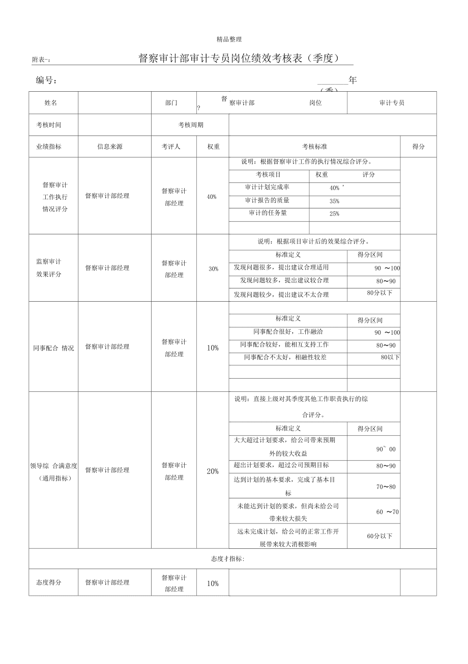 绩效审计10种分析方法+20种评价方法