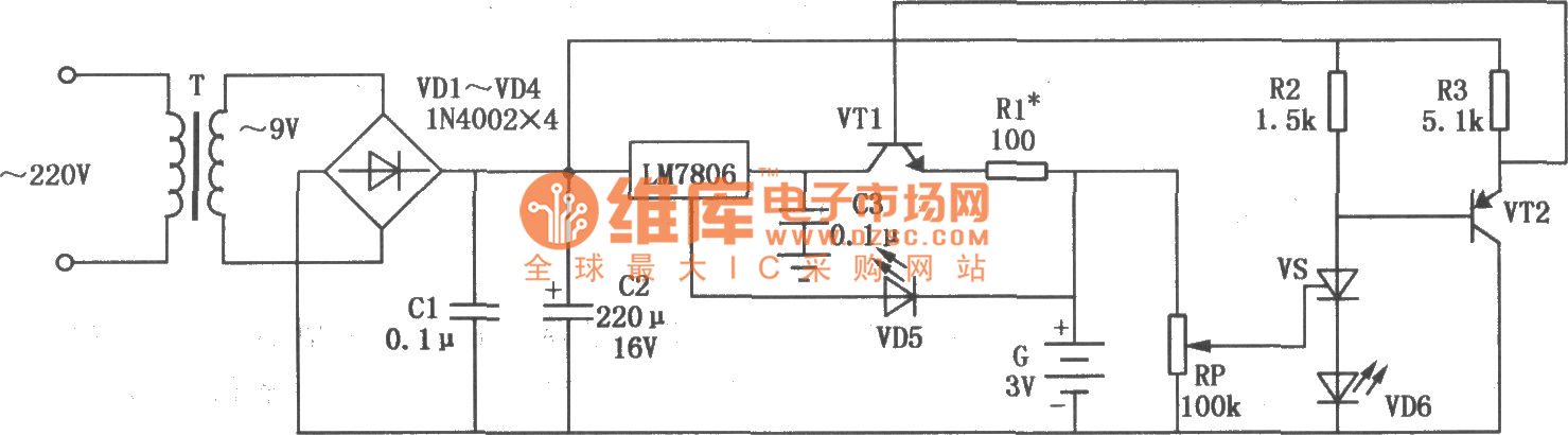 教你设计电子计数跳绳原理图