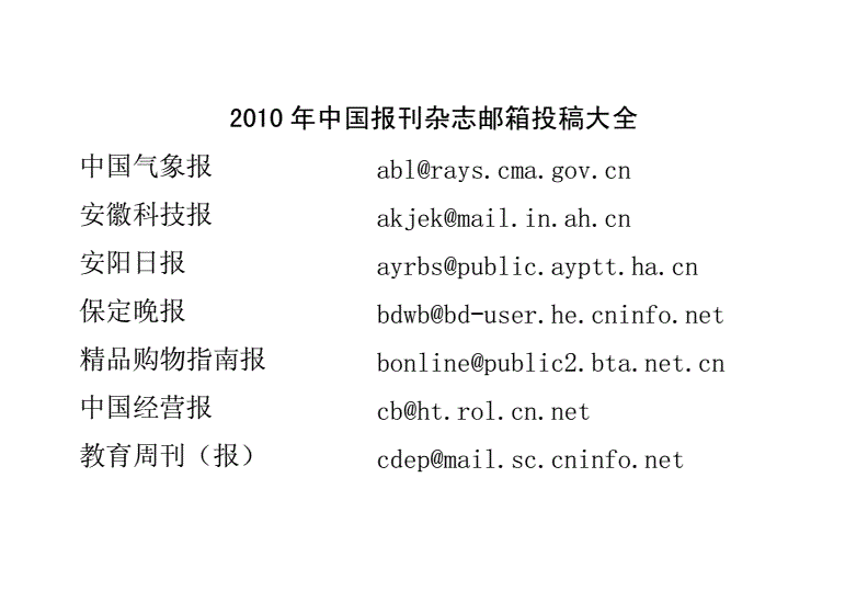 如何在报刊杂志上发表自己的文章？